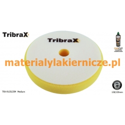 TribraX TRX-R135-25M Medium 130-135mm gąbka polerska materialylakiernicze.pl